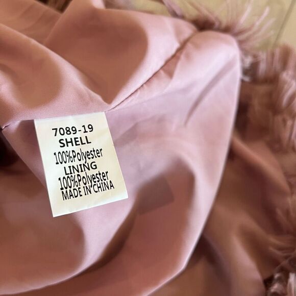 Prettygarden chic Open Front Cardigan Faux Fur Coat size L - Picture 8 of 8